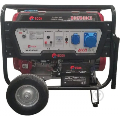 Генератор бензиновий Edon VC 17800E